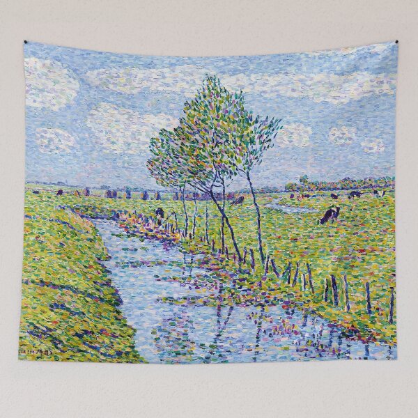 Item preview, Paul Baum - Young Group of Trees by a Stream designed and sold by Jon-Baran.