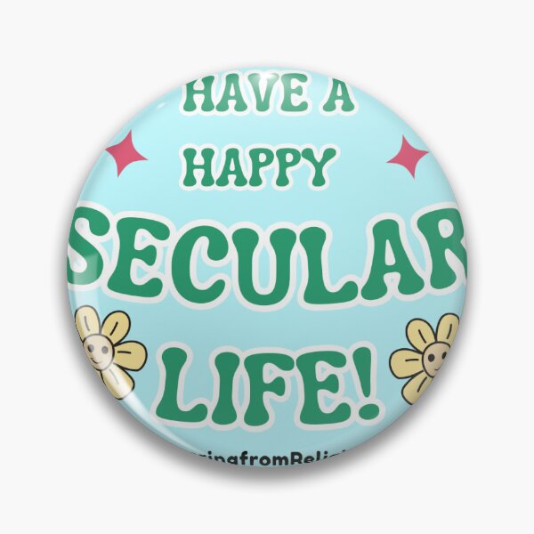 Item preview, Have a Happy Secular Life designed and sold by RfR-org.
