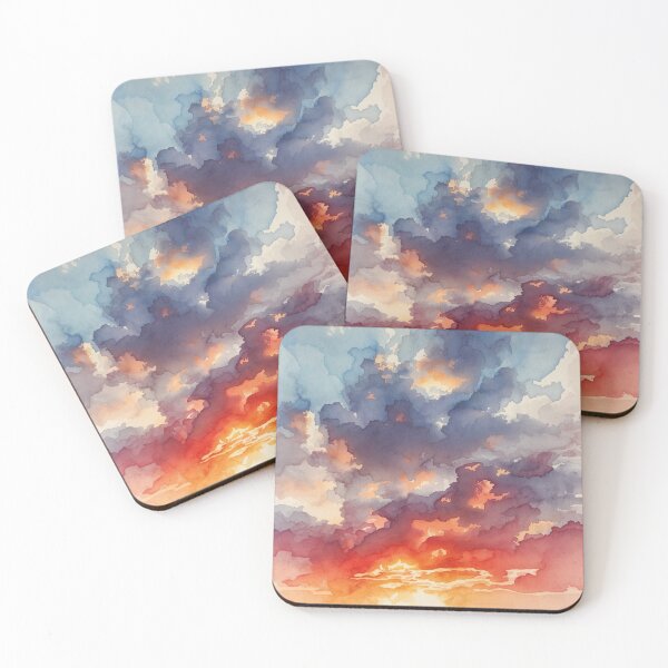 Item preview, Golden Horizon Cloudscape designed and sold by Harmonic_Layers.