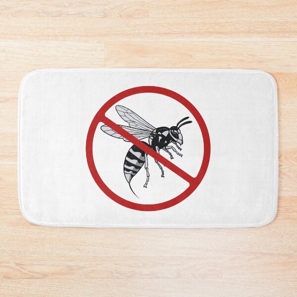 Item preview, Prohibited Sign, Wasp, Pest Control, Wasp Nest  designed and sold by AASparksDesigns.