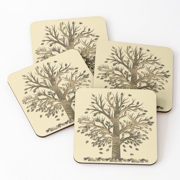Item preview, Golden Tree of Life Illustration Art designed and sold by 3DDesignSpot.