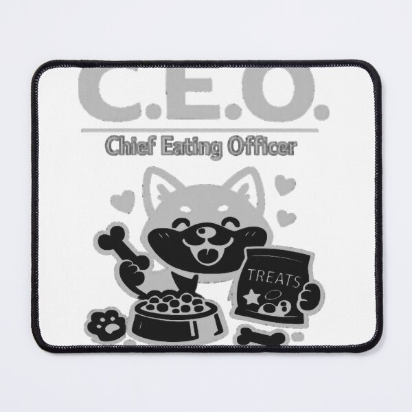Item preview, Shiba Inu C.E.O. Chief Eating Officer Funny Dog Treats Shirt designed and sold by KylianStoreMx.