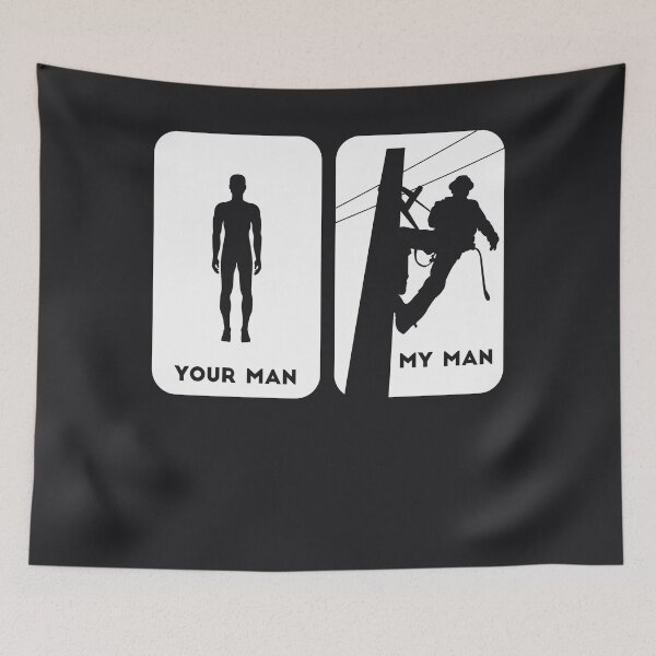 Item preview, Lineman | Your man My man  designed and sold by melsens.
