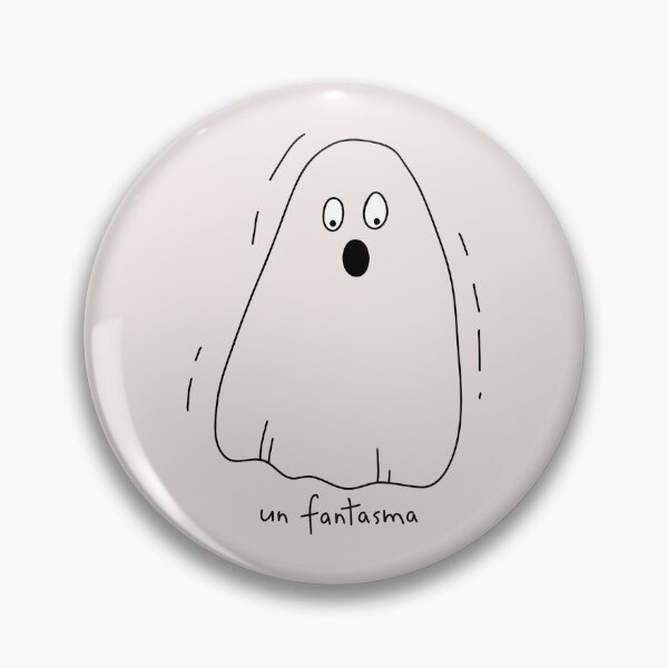 Item preview, un fantasma - a cute ghost designed and sold by FrancesPoff.