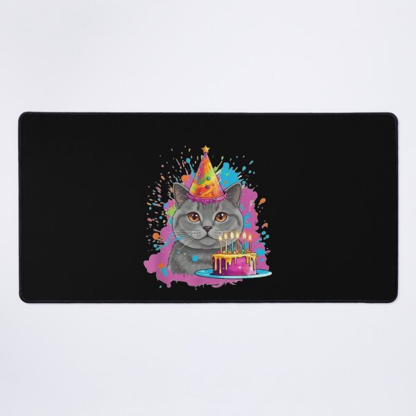 Item preview, Cat Birthday Celebration Feline Pet Lover designed and sold by salmzouriart.