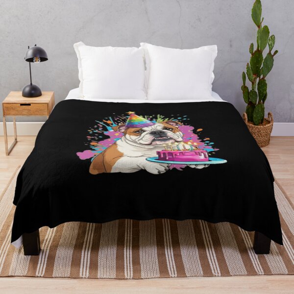 Item preview, Bulldog Birthday Party Dog Lover Celebration designed and sold by salmzouriart.