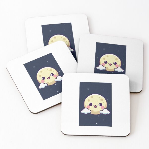Item preview, Cute Blushy Moon designed and sold by LauraMK.