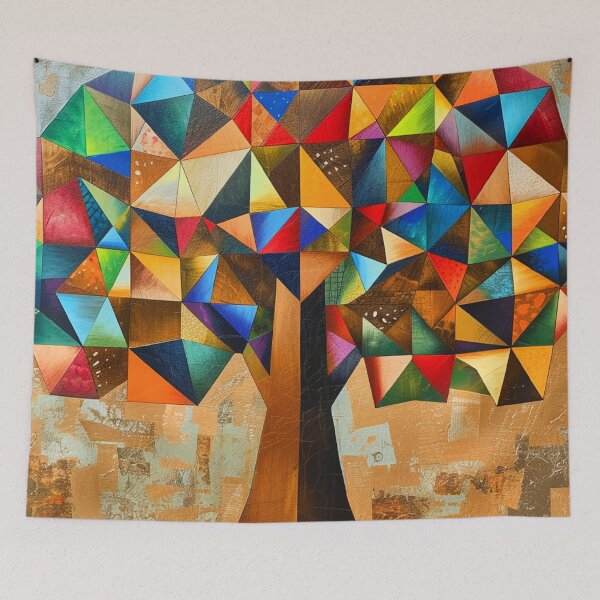 Item preview, Tree Of Life-Inspired Colorful Geometric Digital Art designed and sold by DEC02.