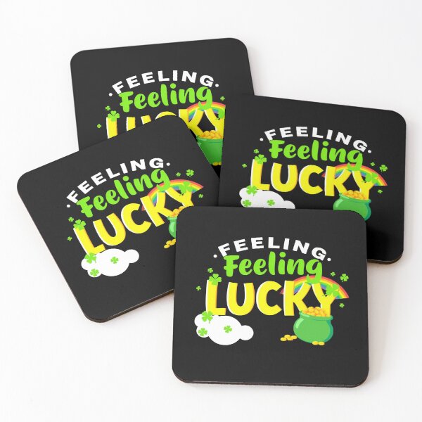 Item preview, St.Patrick Day Feeling Lucky Rainbow Irish Day Shamrock Funny Gifts T-Shirt designed and sold by MalwasBasket.