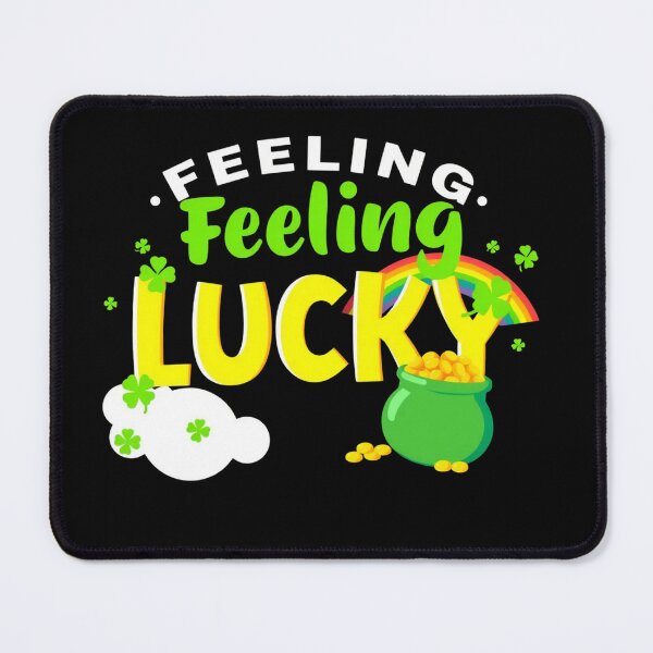 Item preview, St.Patrick Day Feeling Lucky Rainbow Irish Day Shamrock Funny Gifts T-Shirt designed and sold by MalwasBasket.