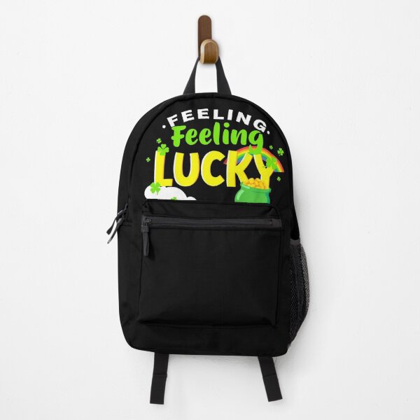 Item preview, St.Patrick Day Feeling Lucky Rainbow Irish Day Shamrock Funny Gifts T-Shirt designed and sold by MalwasBasket.
