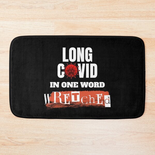 Item preview, LONG COVID in One Word - WRETCHED. designed and sold by MPC-Mince-Pies.