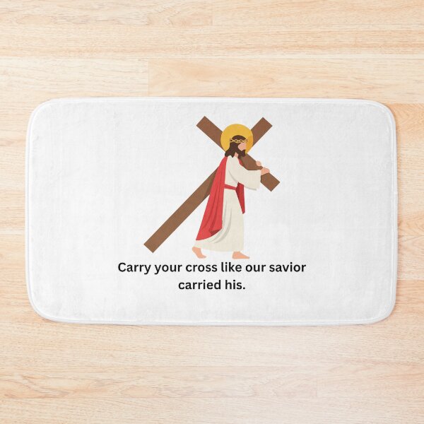 Item preview, Carry your cross like our savior carried his. designed and sold by Creative Cardinal Studios.