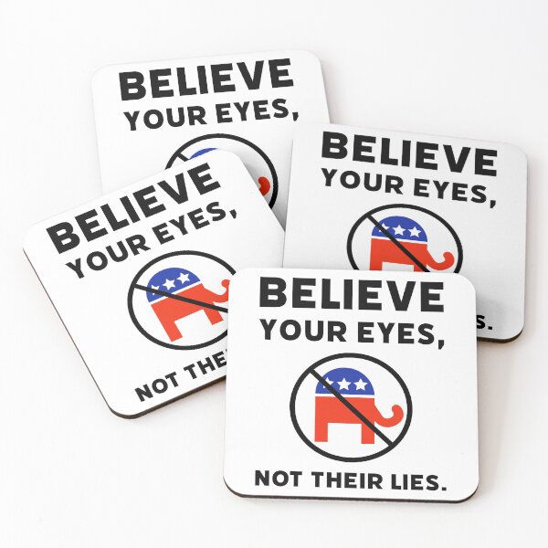 Item preview, Believe your eyes, not their lies.  designed and sold by Rachel the Artist .