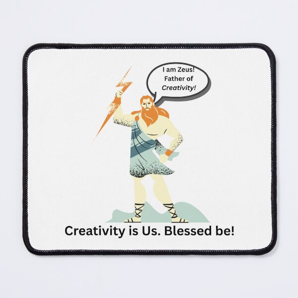 Item preview, I am Zeus! Father of Creativity! designed and sold by Creative Cardinal Studios.