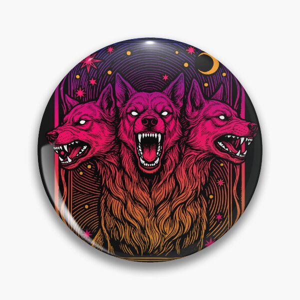 Item preview, Cerberus – Guardian of the Underworld | Dark Mythology Tarot designed and sold by dbNIGHT.