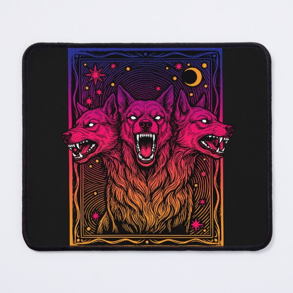 Item preview, Cerberus – Guardian of the Underworld | Dark Mythology Tarot designed and sold by dbNIGHT.