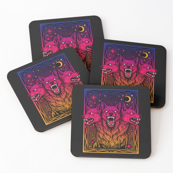 Item preview, Cerberus – Guardian of the Underworld | Dark Mythology Tarot designed and sold by dbNIGHT.