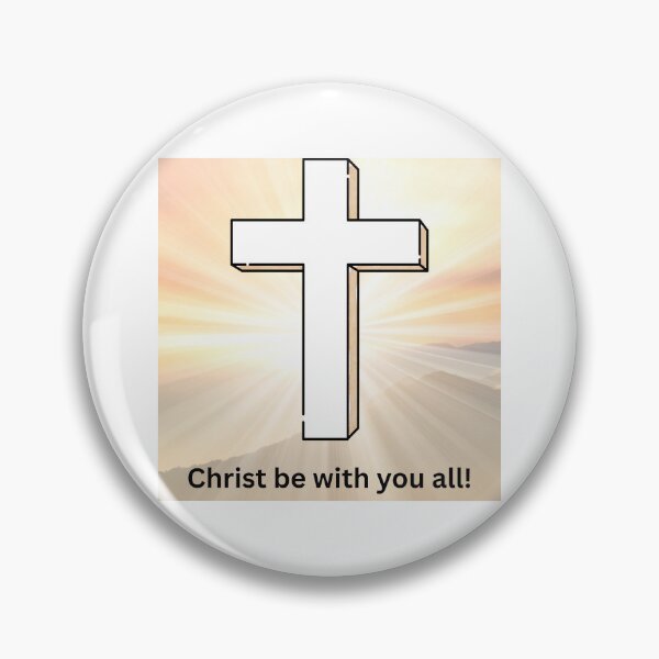 Item preview, Christ be with you all! designed and sold by Creative Cardinal Studios.
