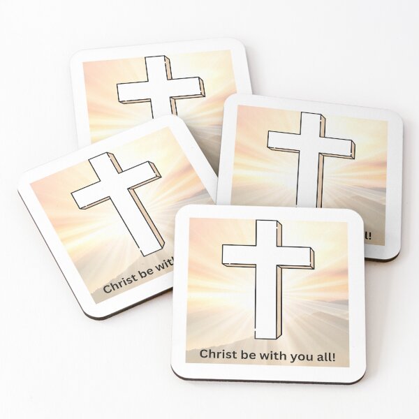 Item preview, Christ be with you all! designed and sold by Creative Cardinal Studios.