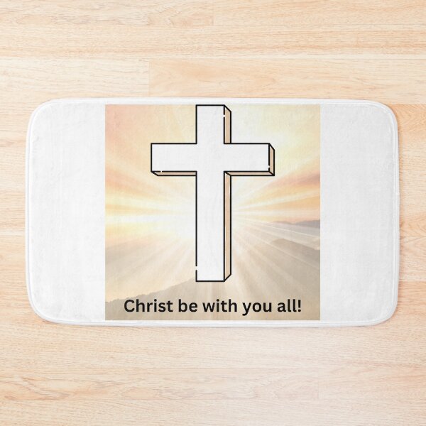 Item preview, Christ be with you all! designed and sold by Creative Cardinal Studios.