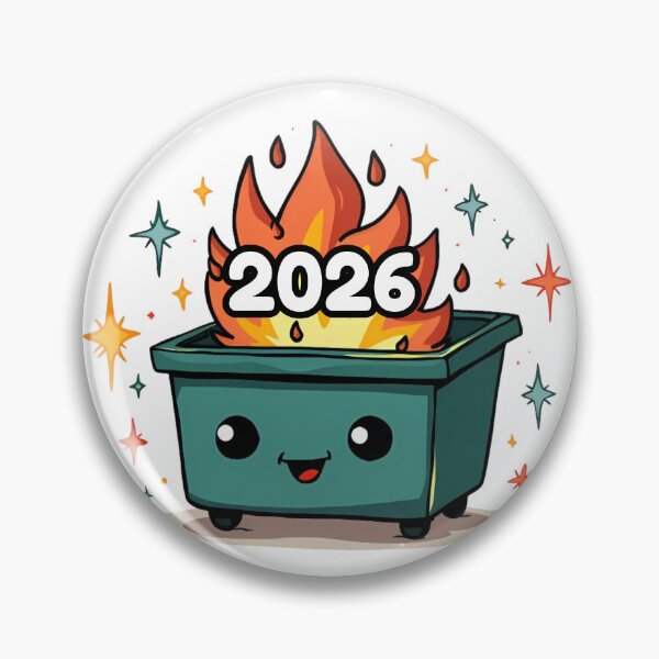 Item preview, 2026 Cute Dumpster Fire designed and sold by 4viella.
