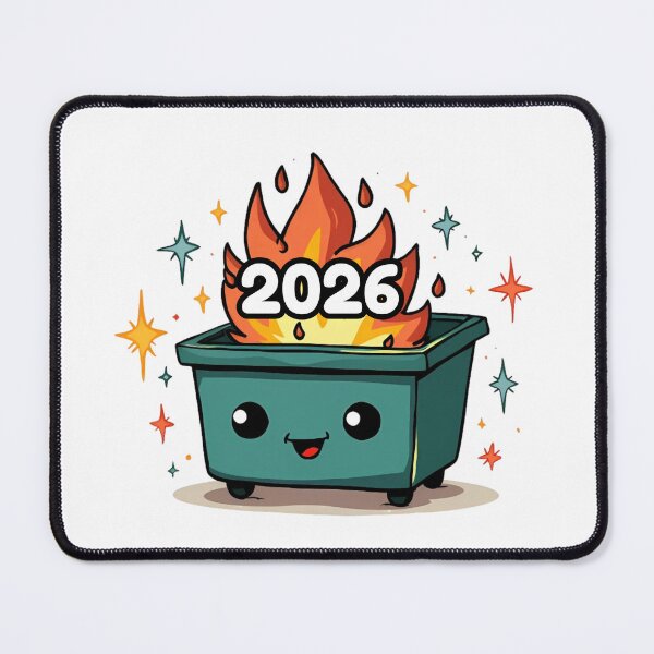 Item preview, 2026 Cute Dumpster Fire designed and sold by 4viella.
