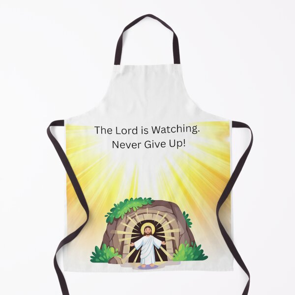 Item preview, The Lord is Watching. Never Give Up! designed and sold by Creative Cardinal Studios.