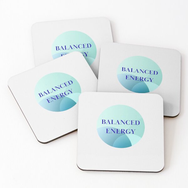 Item preview, Balanced Energy -Minimal Geometric Green & Blue Design designed and sold by MadeByMira.