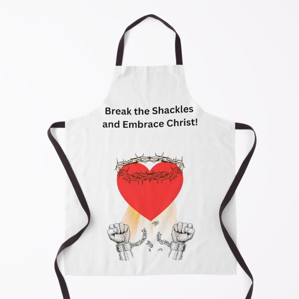 Item preview, Break the Shackles and Embrace Christ! designed and sold by Creative Cardinal Studios.