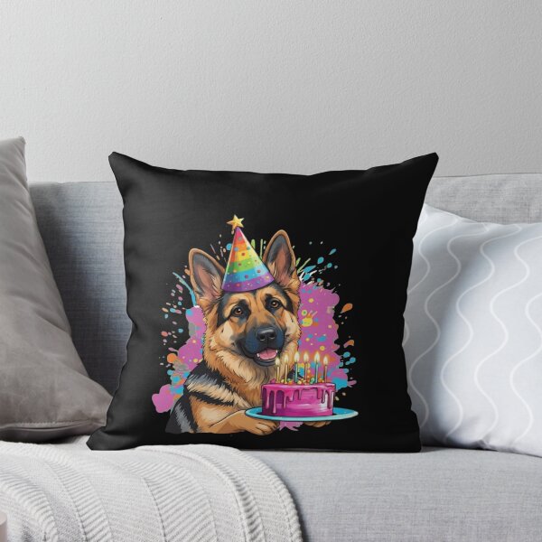 Item preview, German Shepherd Birthday Party Dog Lover Gift designed and sold by salmzouriart.