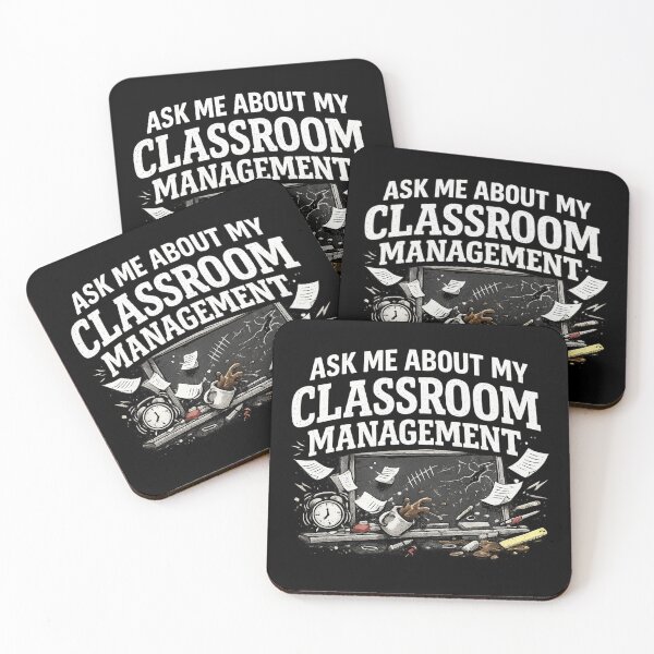 Item preview, Teacher Humor - Ask me about my classroom management designed and sold by Off-DutyDesign.
