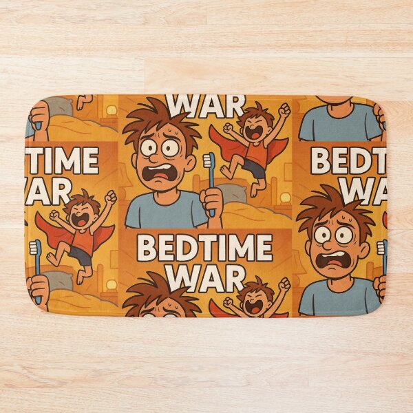 Item preview, Bed Time War designed and sold by Figgy Print.
