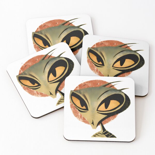Item preview, Retro Alien designed and sold by Retro Whimsy.