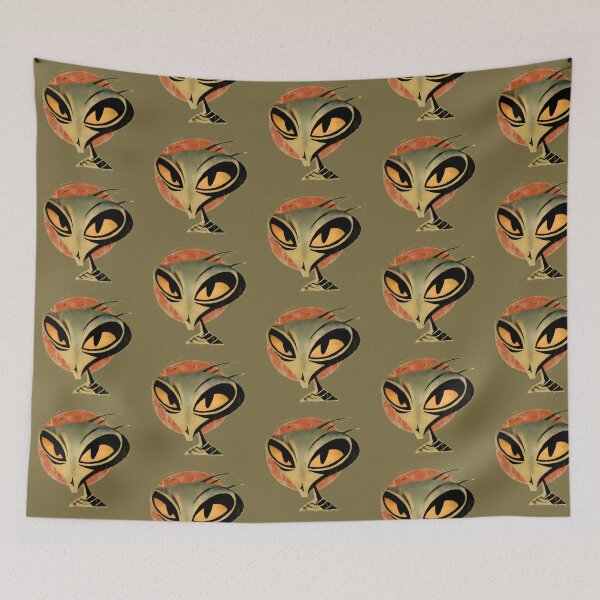 Item preview, Retro Alien designed and sold by Retro Whimsy.