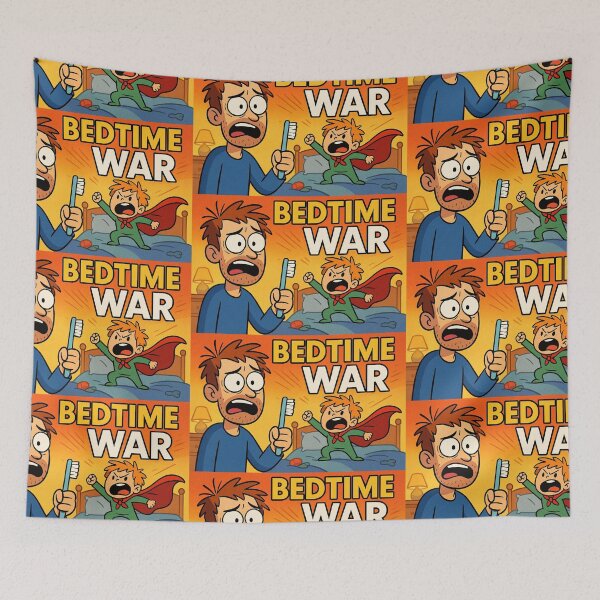Item preview, Bed Time War designed and sold by Figgy Print.