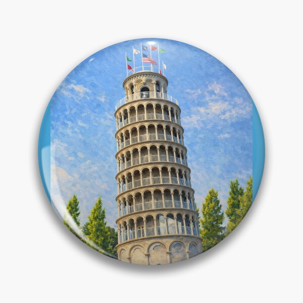 Item preview, Leaning Tower of Niles, Illinois designed and sold by DGS Creative Designs.
