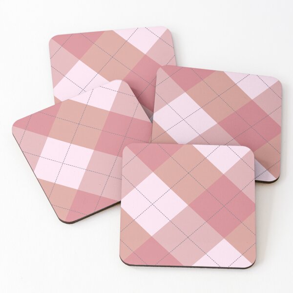 Item preview, Neutral pink argyle designed and sold by cascadiacreator.