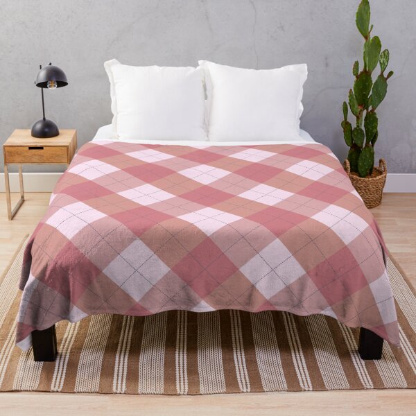 Item preview, Neutral pink argyle designed and sold by cascadiacreator.