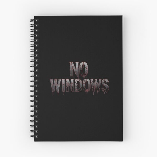 Item preview, No Windows Horror Typography – Submarine Psychological Sci Fi designed and sold by Uglyandcute.