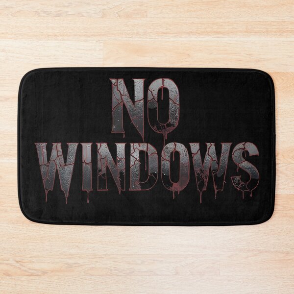 Item preview, No Windows Horror Typography – Submarine Psychological Sci Fi designed and sold by Uglyandcute.
