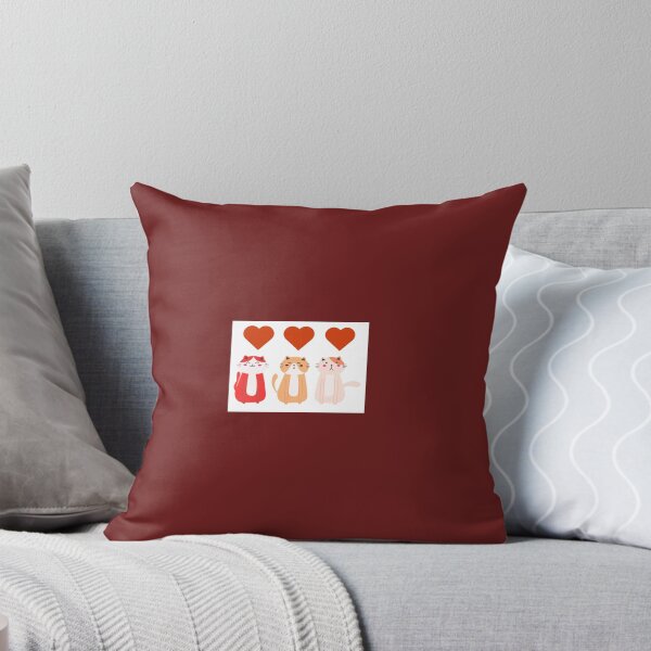 Item preview, Red hearts with cats designed and sold by WhelaCreativeStudio.