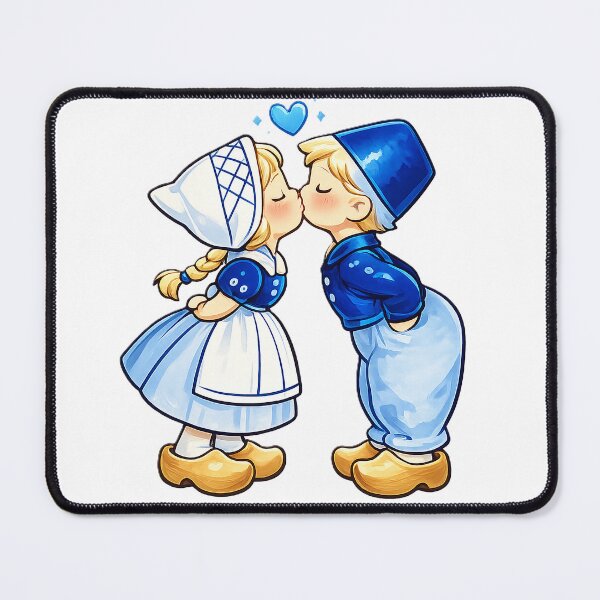 Item preview, Kissing Dutch Kids designed and sold by DGS Creative Designs.