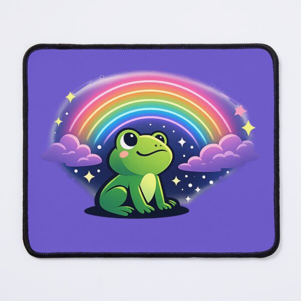 Item preview, rainbow the frog designed and sold by FroggyOnly.