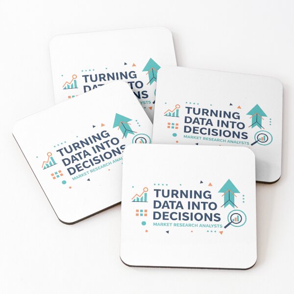 Item preview, Turning Data Into Decisions – Market Research Analyst Design designed and sold by Muzgle.