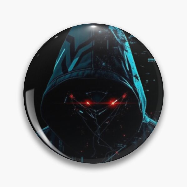 Item preview, Dark Cyber Hacker – Mysterious Hooded Anime Style Character designed and sold by YTAStudio.