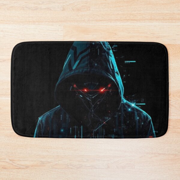 Item preview, Dark Cyber Hacker – Mysterious Hooded Anime Style Character designed and sold by YTAStudio.