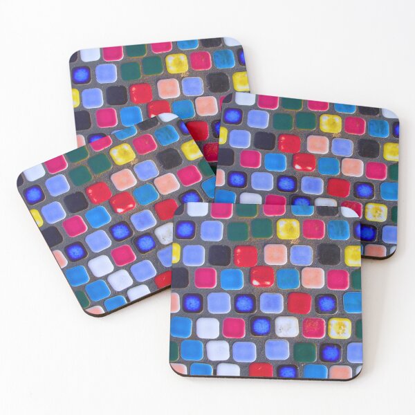 Item preview, Colorful Tile Pattern designed and sold by Swooncake Press.