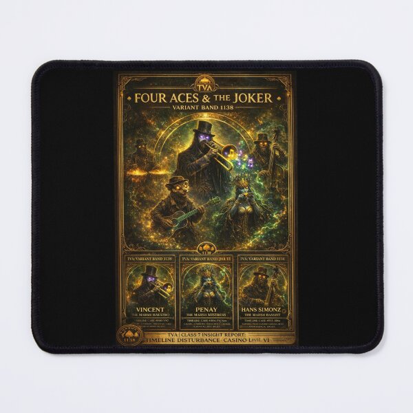 Item preview, Four Aces & The Joker – Variant Band 1138 designed and sold by MACodDesigns.