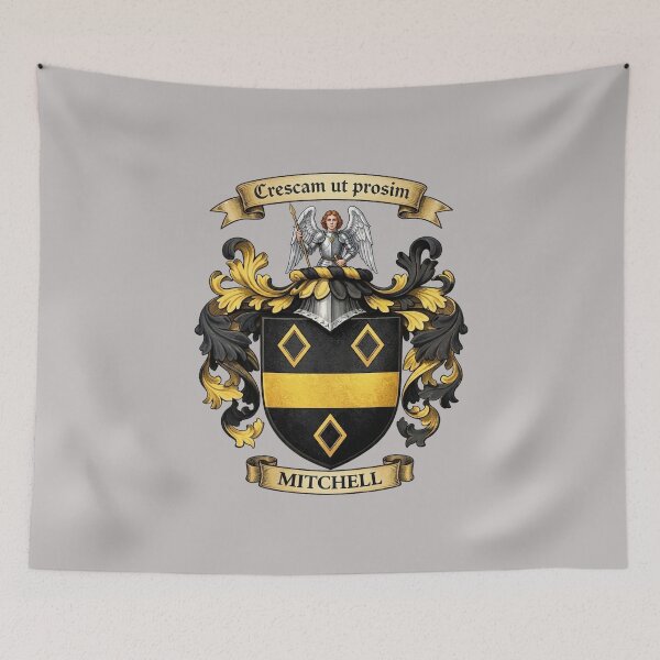 Item preview, The Mitchell Family Coat of Arms designed and sold by BagTown Clans.